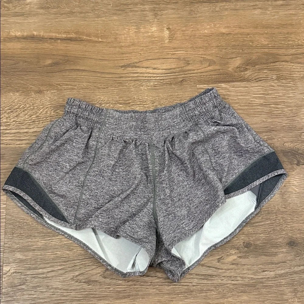 lululemon athletica Gray Grey Athletic Shorts Size 8